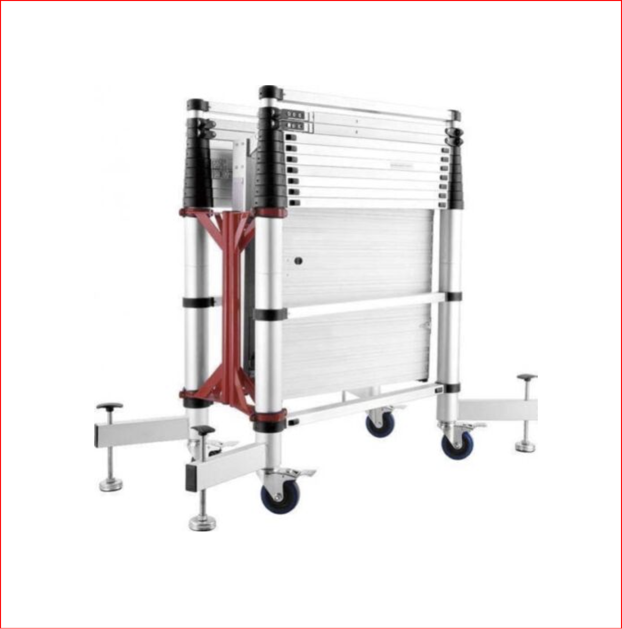 Telescopic Scaffold Aluminum Ladder Portable,Need of every Tradesman